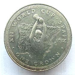 Insel Man 1 Krone 1982