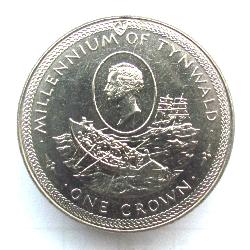 Isle of Man 1 Krone 1979