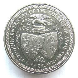 Insel Man 1 Krone 1984