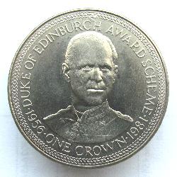 Insel Man 1 Krone 1981