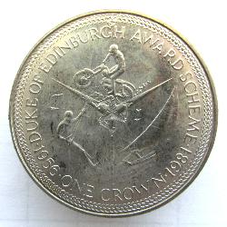 Insel Man 1 Krone 1981