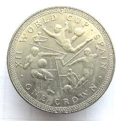 Insel Man 1 Krone 1982