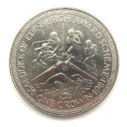 Insel Man 1 Krone 1981