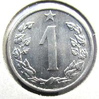 Tschechoslowakei 1 Heller 1963