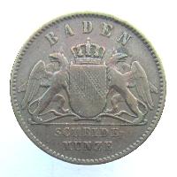 Baden 1 Kreuzer 1865