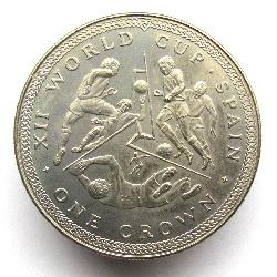Insel Man 1 Krone 1982