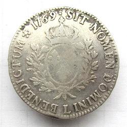 Frankreich 1 Ecu 1769 L