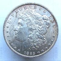 Spojené státy 1 $ 1885