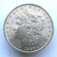 Spojené státy 1 $ 1886