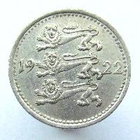 Estonsko 3 marky 1922