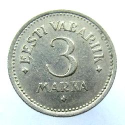 Estonsko 3 marky 1922