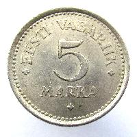 Estonsko 5 marek 1922