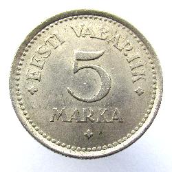 Estonsko 5 marek 1922