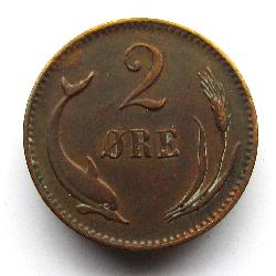 Дания 2 оре 1894