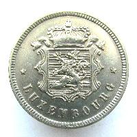 Luxemburg 25 Centim 1938