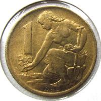 Czechoslovakia 1 CZK 1970
