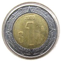 Mexiko 1 peso 2005