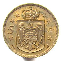 Румыния 5 леев 1930