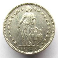 Швейцария 2 франка 1931 B