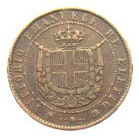 Tuscany 5 centesimo 1859