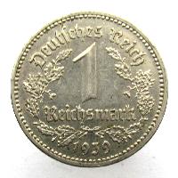 Germany 1 mark 1939 A