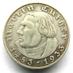 Německo 2 RM 1933 A