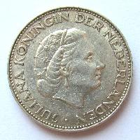 Nizozemsko 2,5 gulden 1961