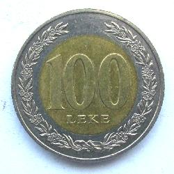 Albánie 100 leků 2000