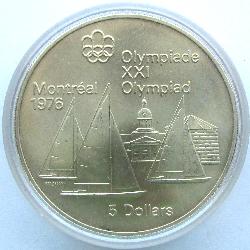 Kanada 5 dolarů 1973