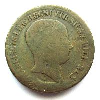 Království obojí Sicílie 10 tornes 1825