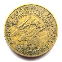 Kamerun 10 franků 1958